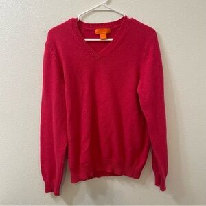 Joe fresh v neck sweater pink medium